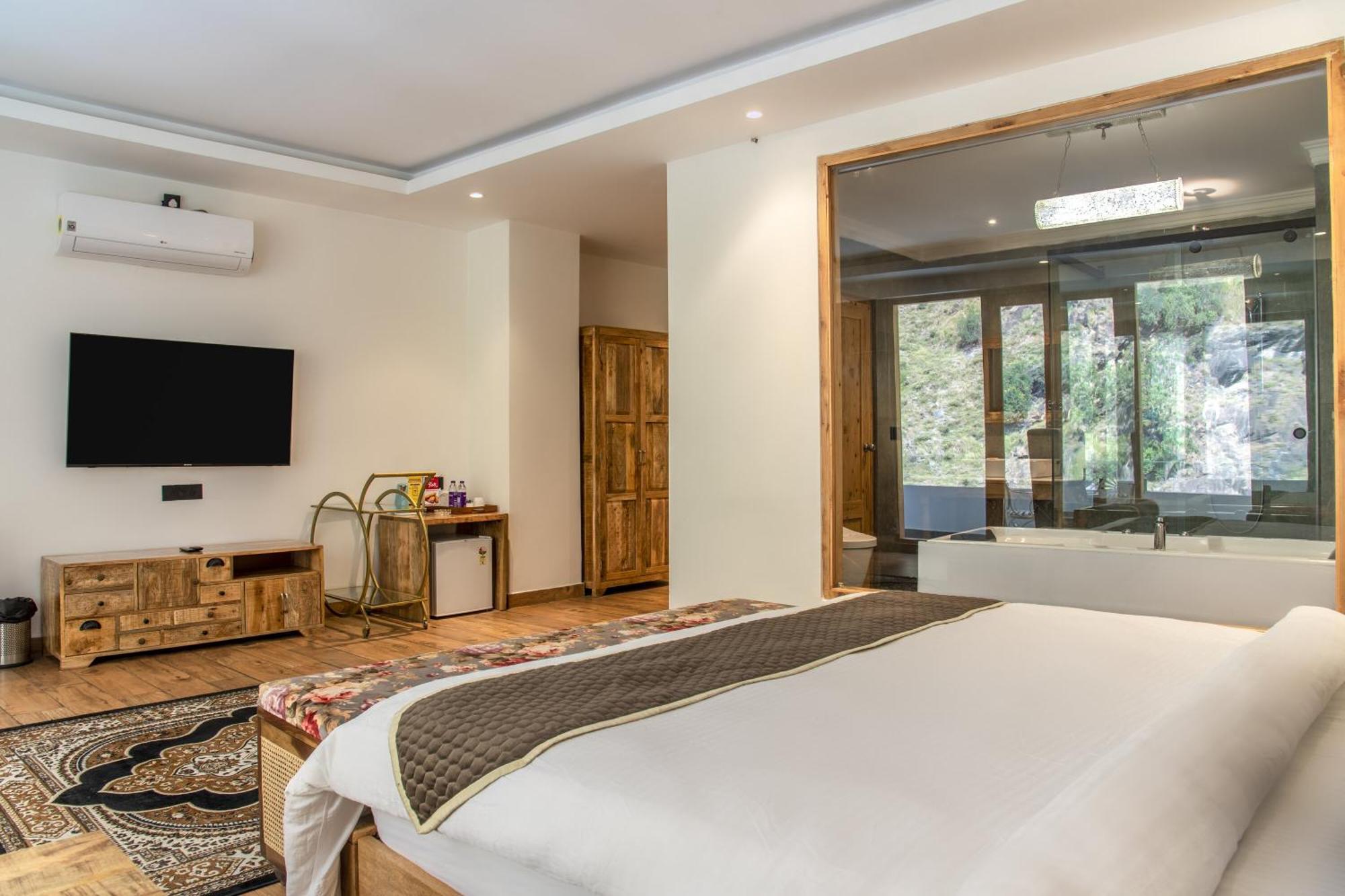 Echor Palm Bliss Riverside Resort & Spa Kasol Dış mekan fotoğraf