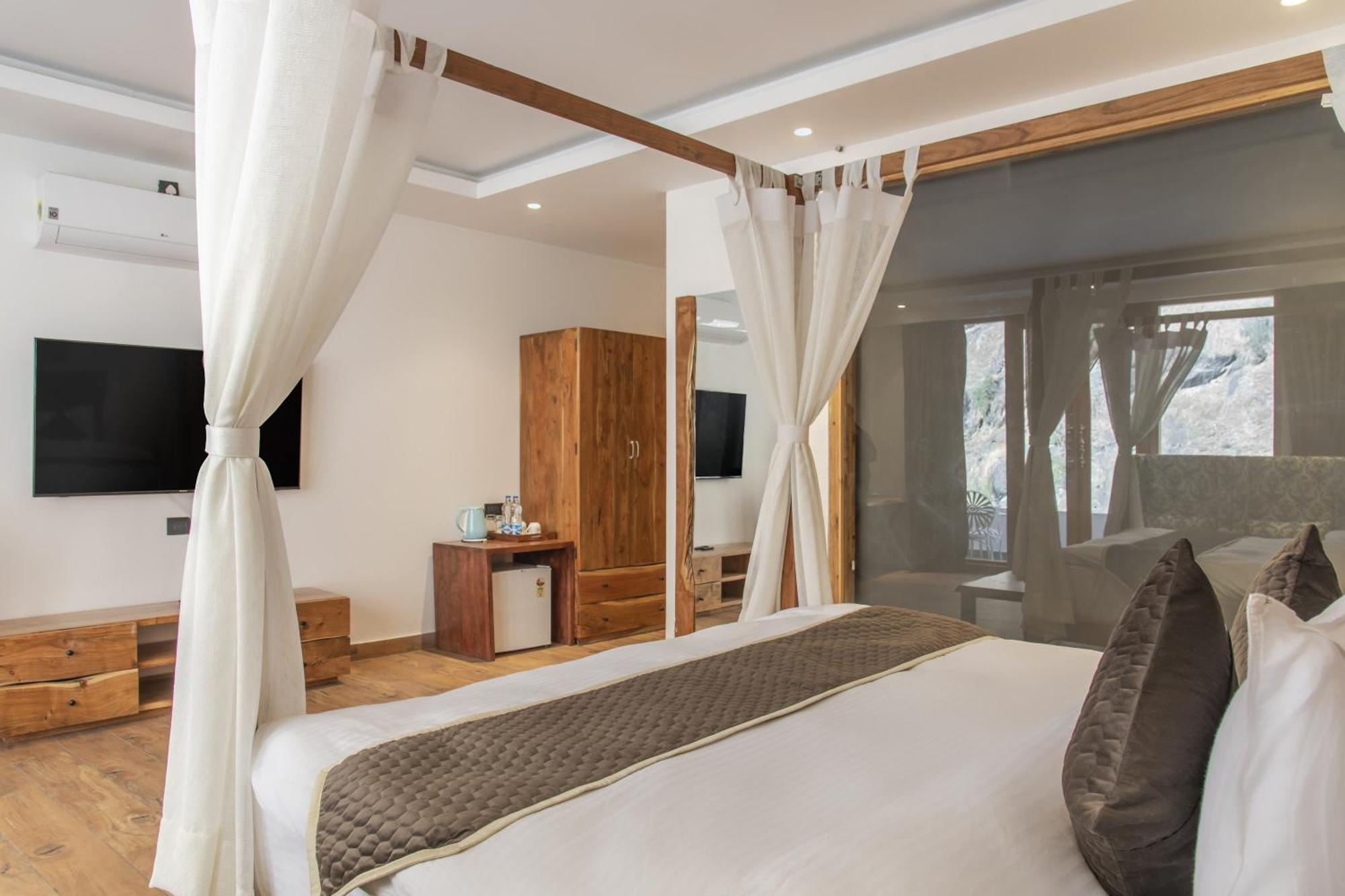 Echor Palm Bliss Riverside Resort & Spa Kasol Dış mekan fotoğraf