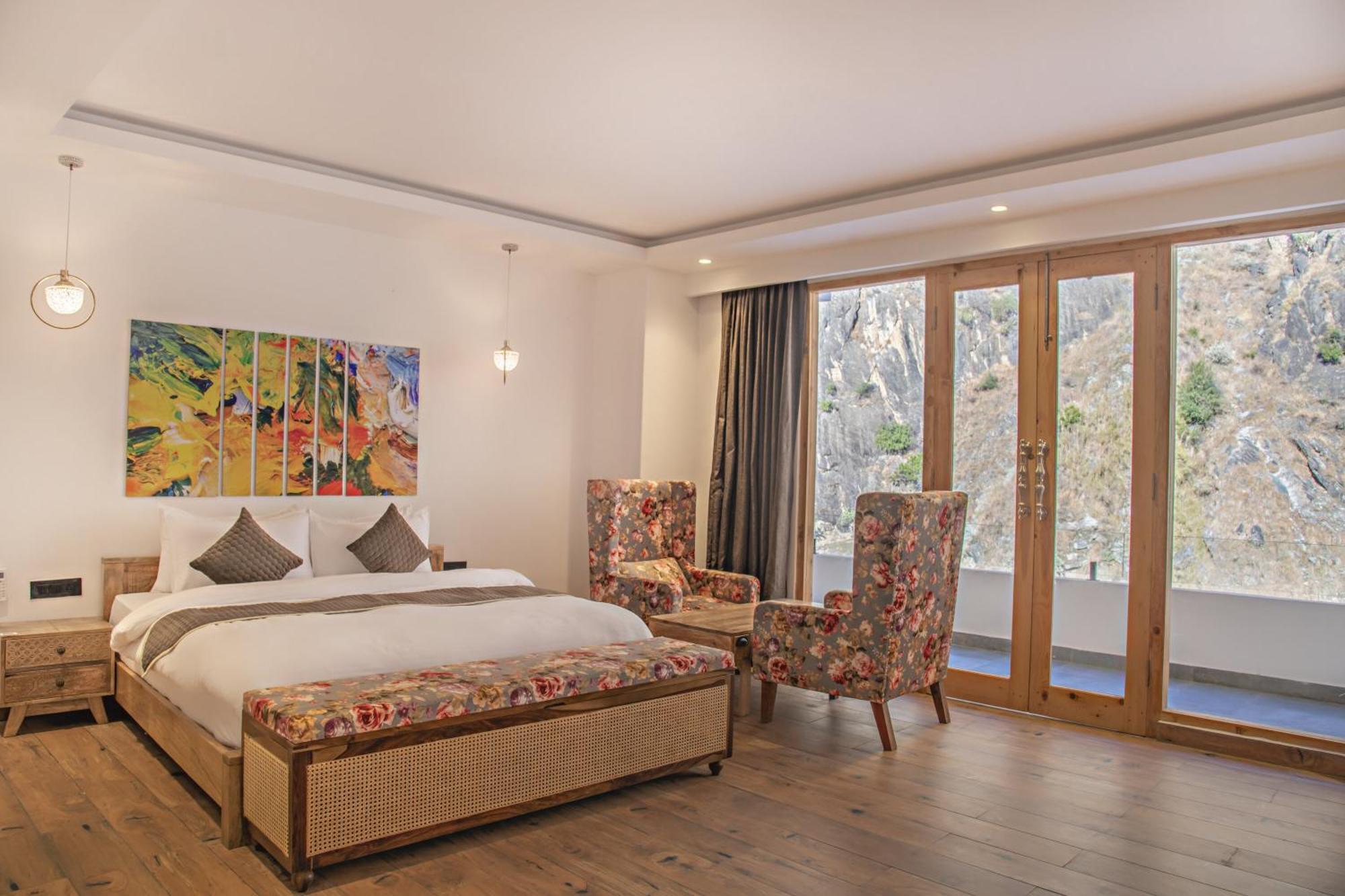 Echor Palm Bliss Riverside Resort & Spa Kasol Dış mekan fotoğraf