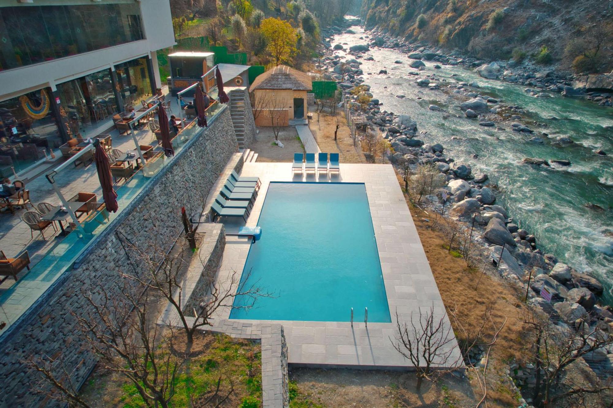 Echor Palm Bliss Riverside Resort & Spa Kasol Dış mekan fotoğraf