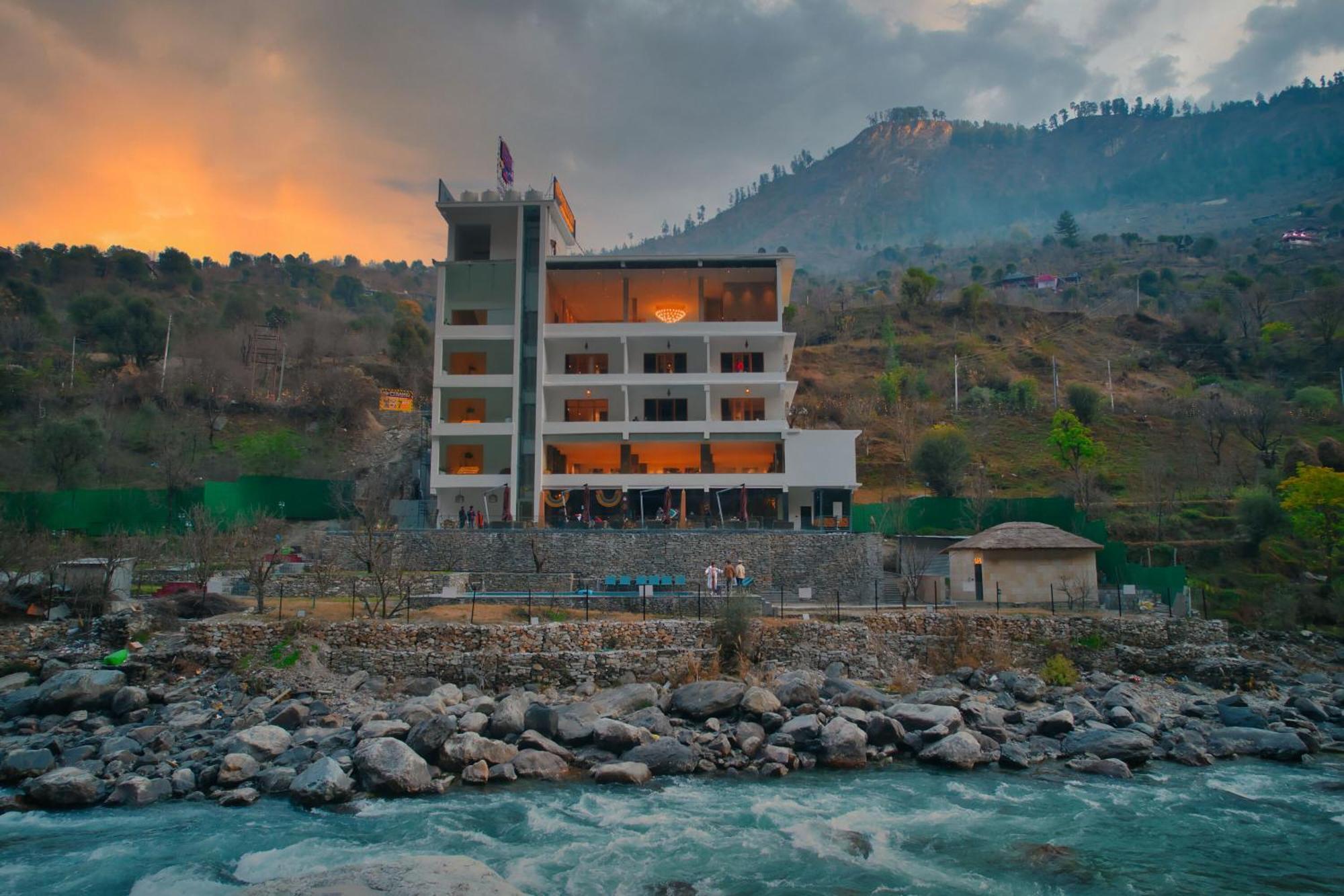 Echor Palm Bliss Riverside Resort & Spa Kasol Dış mekan fotoğraf